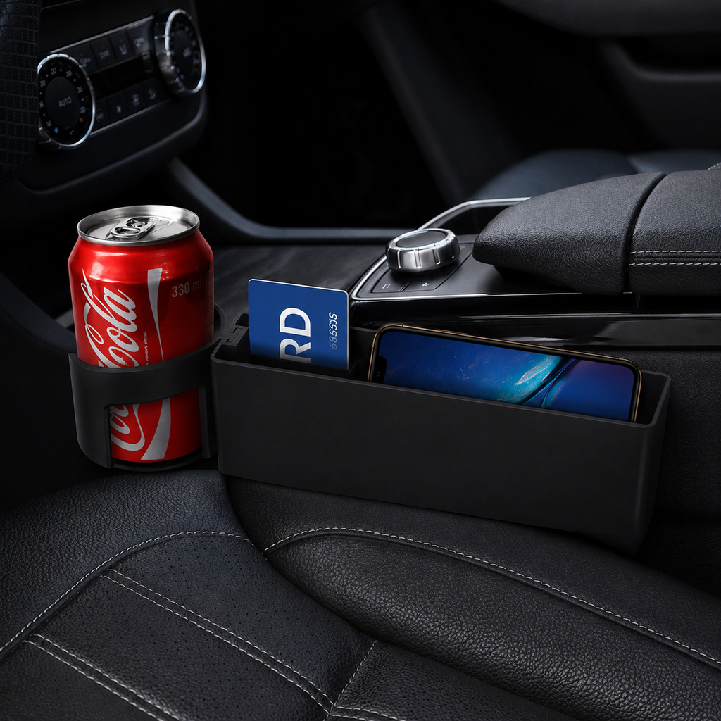 Car Seat Gap Organizer with Extra Storage Space