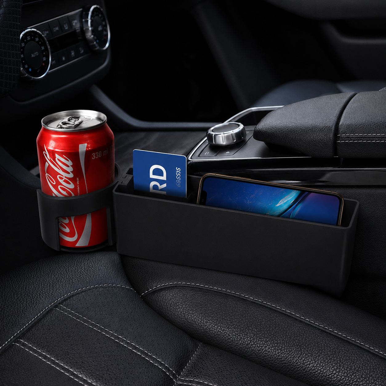 Car Seat Gap Organizer with Extra Storage Space