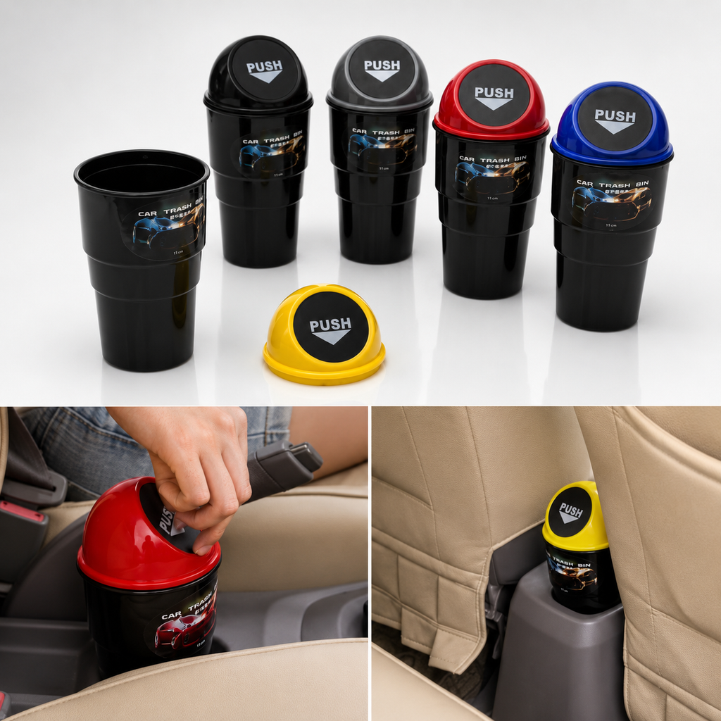 Car Trash Bin for a Cleaner, Tidier Drive