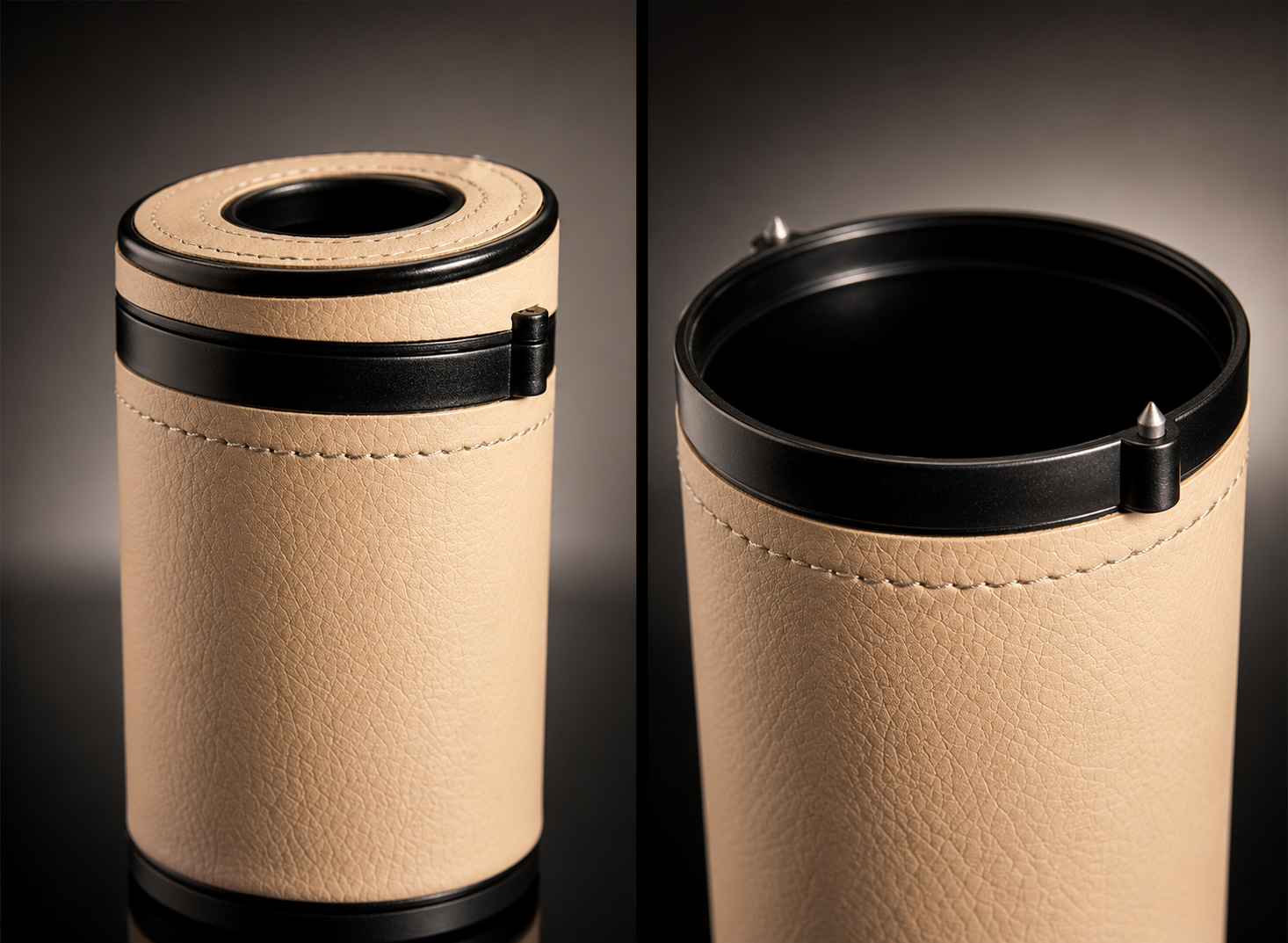 2-in-1 Car sleek Tissue Holder Safety Hammer