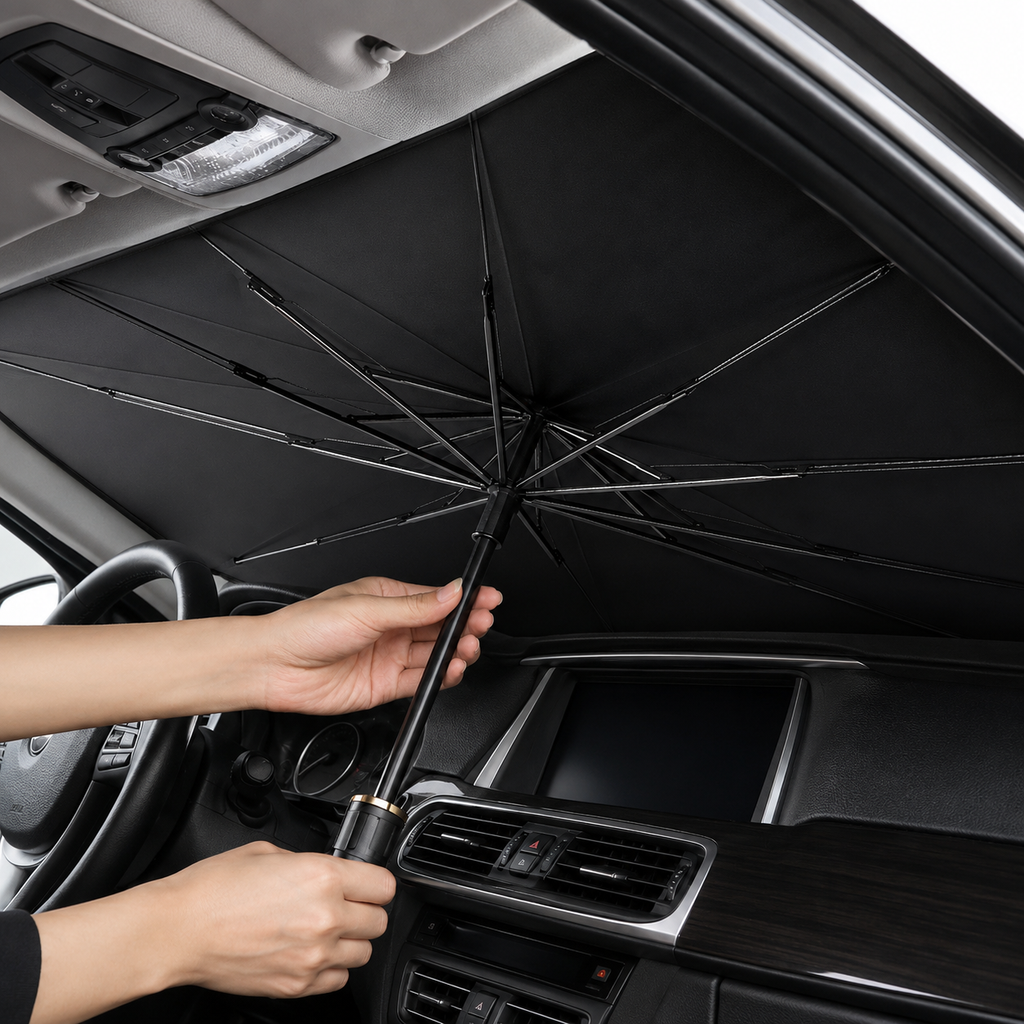 Foldable Car Sunshade Umbrella for Cool Summer Drives